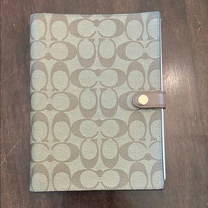 Coach notebook